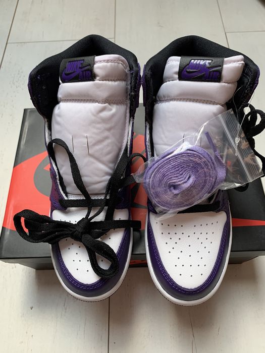 Jordan 1 High Court Purple White Nowe DS EUR 38 GS