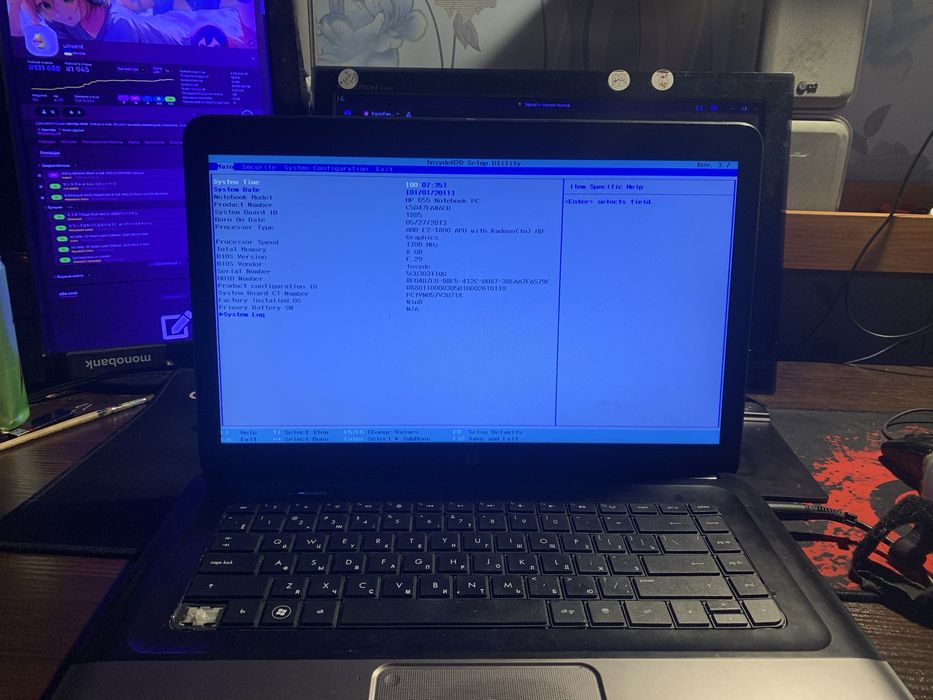 ноутбук hp 655 описание