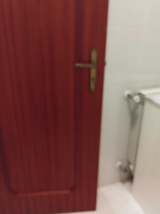 Porta madeira maciça castanho