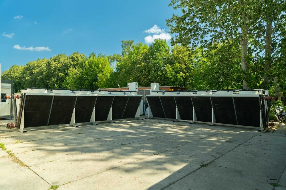 Chillery używane 300–1300 kW: Aermec, BlueBox, Lennox, Panasonic