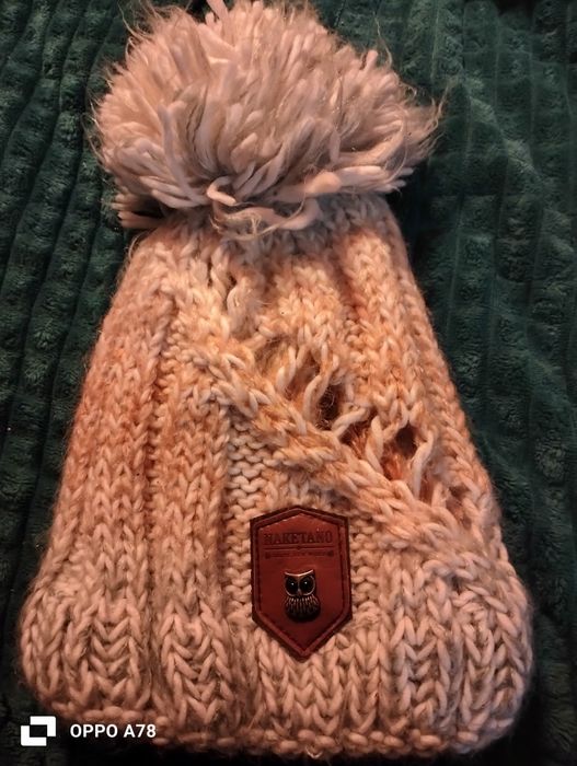 Czapka zimowa, wełniana ,unisex