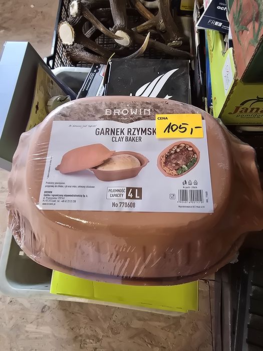 Garnek rzymski 4 l nowy