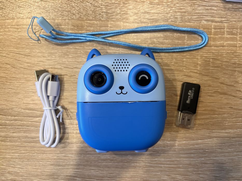 Полароїд для дітей, дитячий фотоапарат з миттєвим друком, термодрук