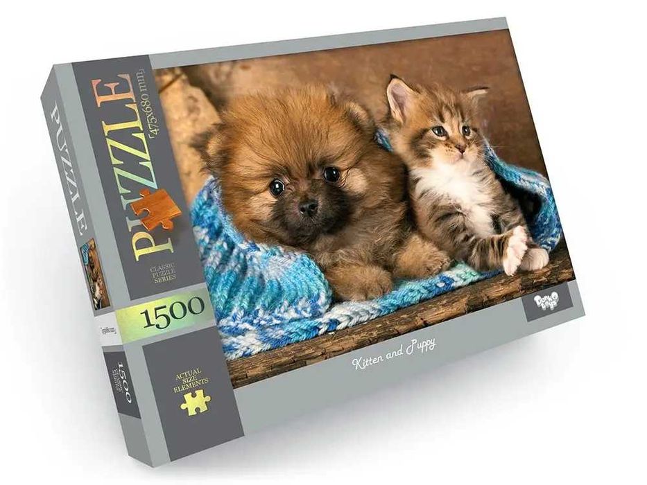 Пазлы 1500 элементов Danko Toys