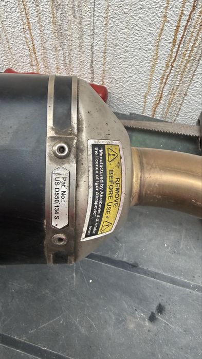 Akrapovic MT-125 original