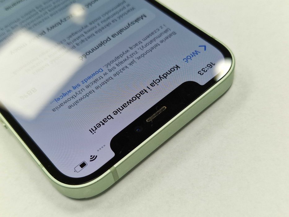 iPhone 12 64GB/ Green/ 88%/ Grade B+/ Gwarancja + ładowarka