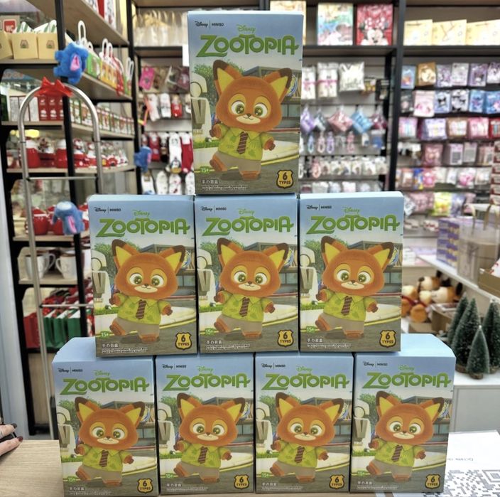 ‼️Зоотрополіс‼️Зверополис Мʼяка іграшка-брелок ZOOTOPIA Лисичка,зайчик