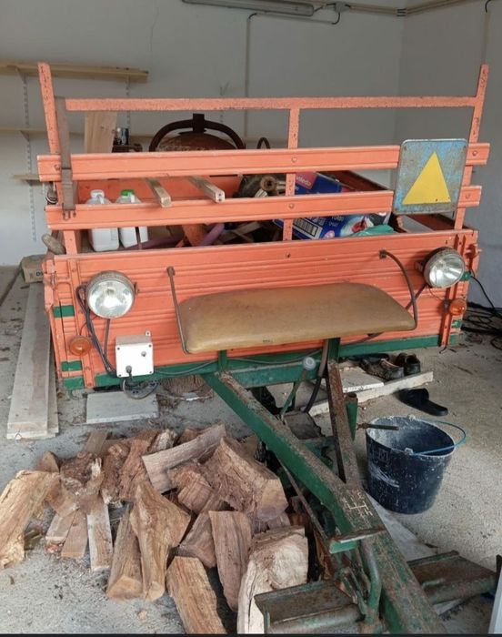 Motoenxada com reboque sem documentos