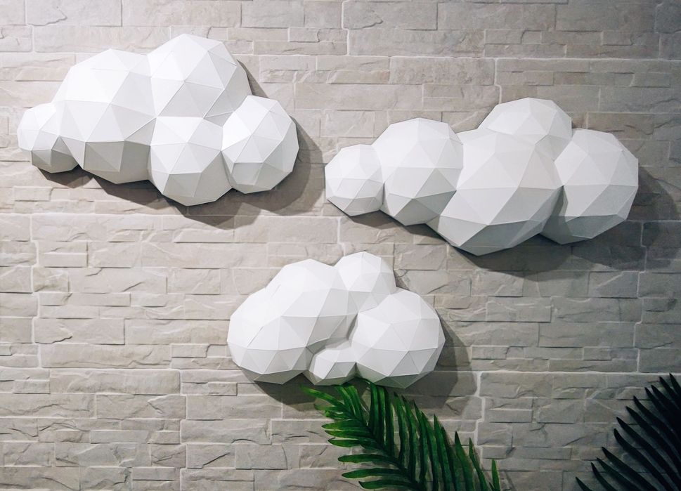 Papercraft Modelo 108 - Nuvem