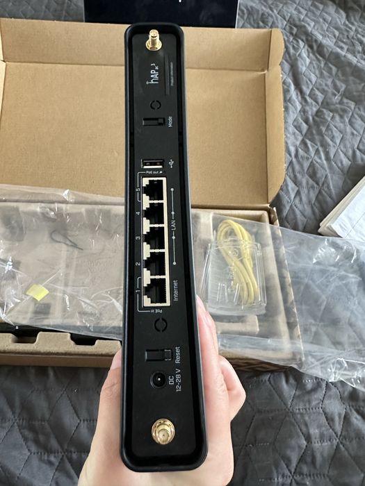 Роутер, маршрутизатор Mikrotik hAP ac3 (RBD53iG-5HacD2HnD)