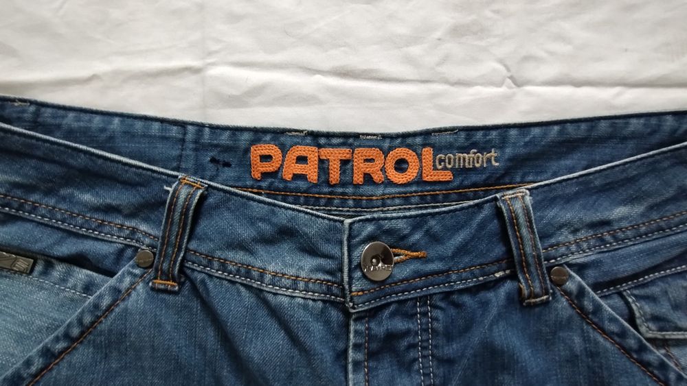 Szorty Patrol Denim Adventure Solidny Denim