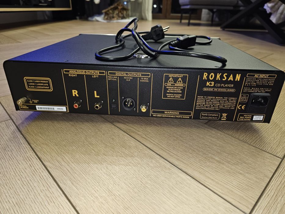 Roksan K3 wzmacniacz i Roksan K3 CD