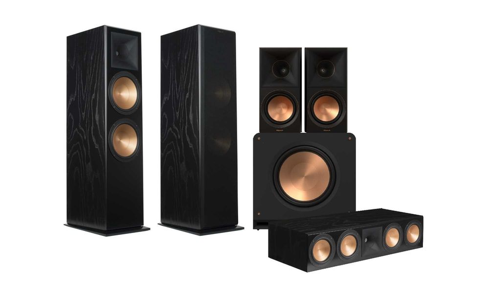 Klipsch RF7 III Czarne RC64 RP-1600SW RP-600M Kino Domowe 5.1 SKLEP