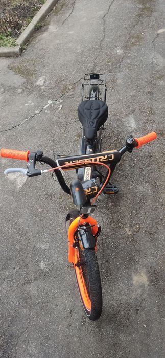 Дитячий Велосипед Rocky Crosser-13 з кошиком та дод. коліщатками