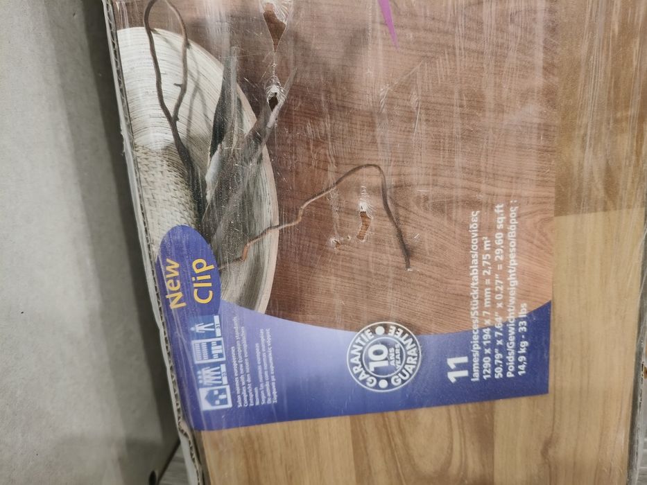 Chão flutuante 5mt2