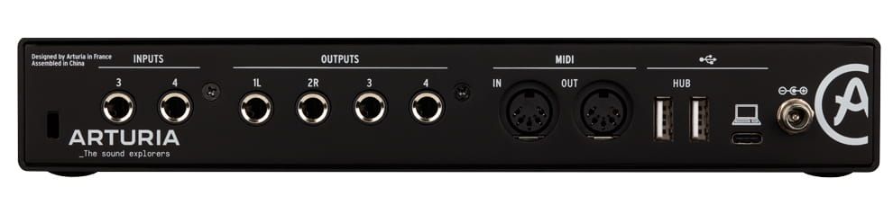 Arturia MiniFuse 4 BK – interfejs audio USB