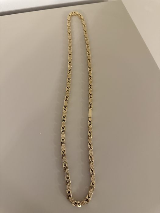 Złoty łańcuszek Cartier 58g 60cm Nowy