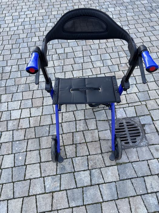 Chodzik / Podpórka 4-kołowa aluminiowa Timago LORENZA – JAK NOWA!