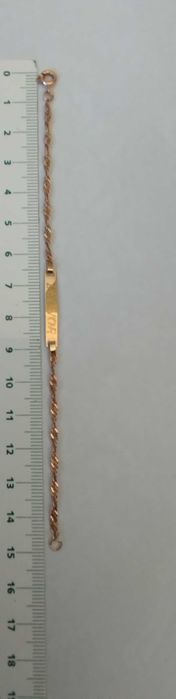 Pulseira de Criança em Ouro de 9 Kilates