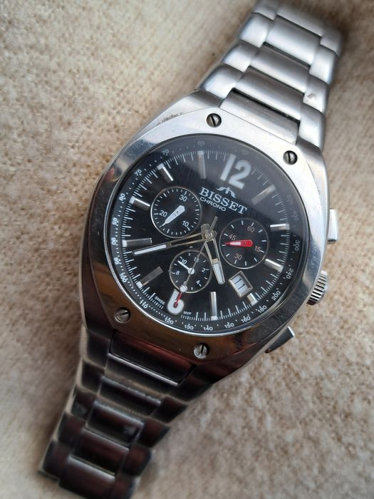 Bisset  cały stalowy