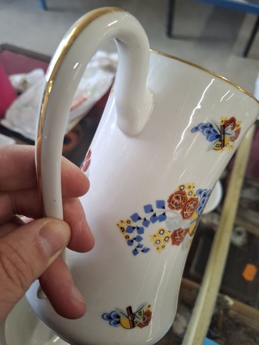 Елітний чайний сервіз Limoges BRP (Франція) — Ар-Деко, порцеляна