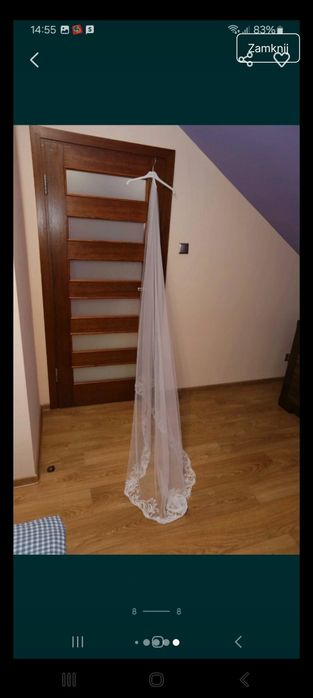 Suknia ślubna + welony