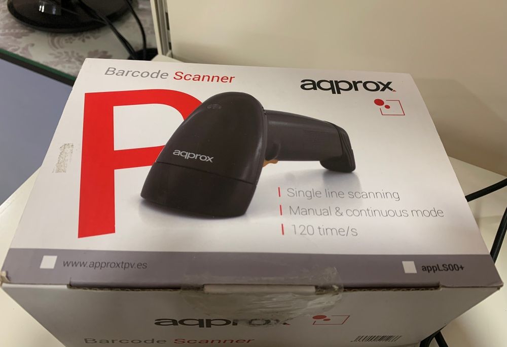 Leitor de código de barras NOVO