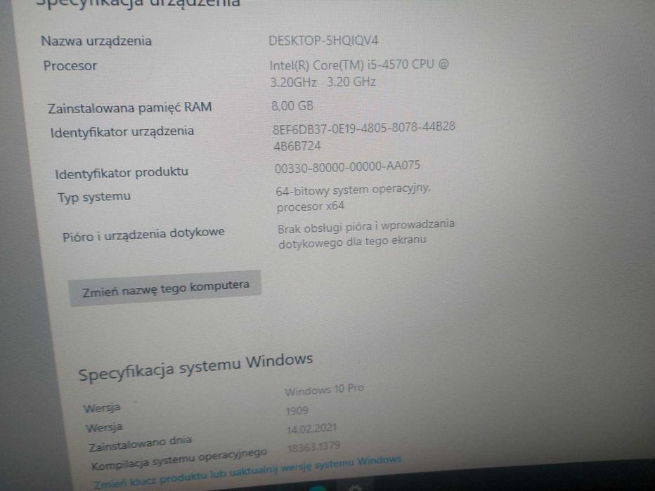 DELL Optiplex 3020 | i5-4570 | 8GB RAM | SSD 240GB | Win 10 PRO