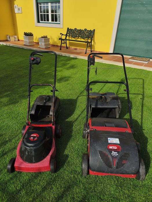 Cortador de relva e frese de relva marca MTD