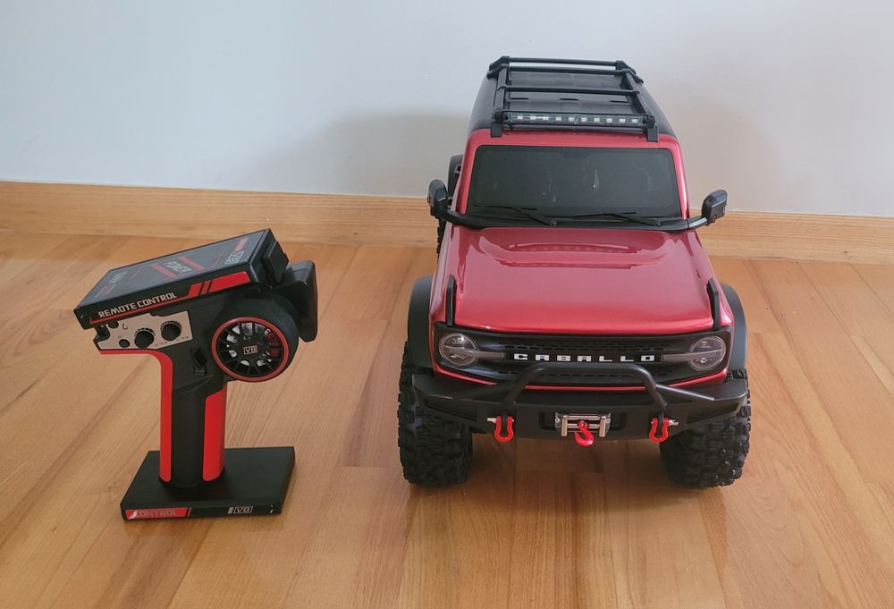 Rc trial Ford Bronco 1/10 HB R1001 / axial trx4 Przemyśl • OLX.pl