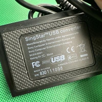 Microfones SingStar PS2 e PS3