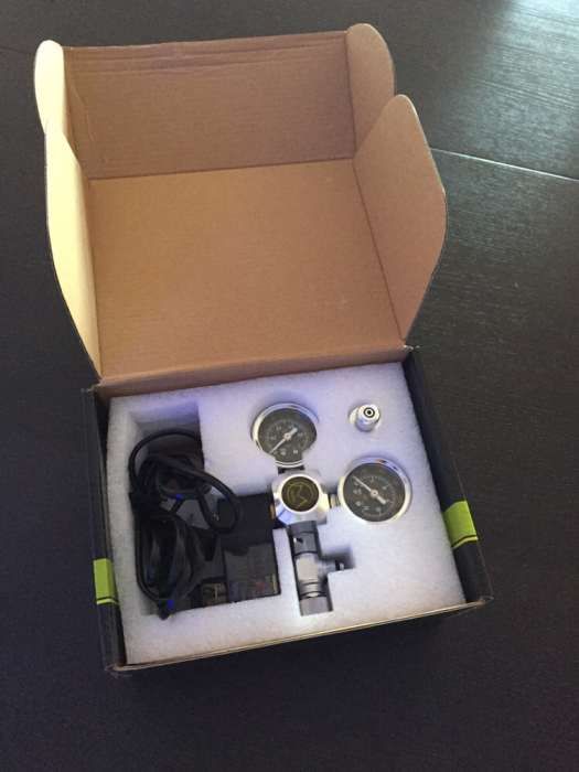 Manômetros / regulador de co2 profissional com válvula solenoide