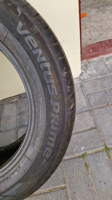 Opony 225/60/17 Hankook Ventus prime 2    7mm bieżnika jak nowe