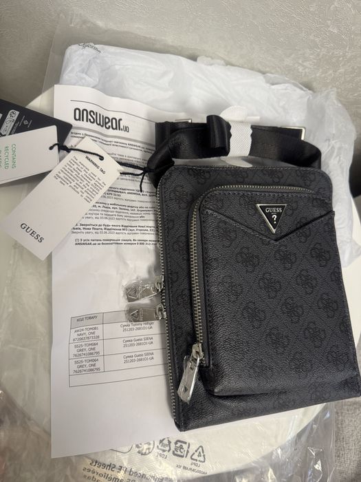 Сумка через плечо мужская GUESS SIENA