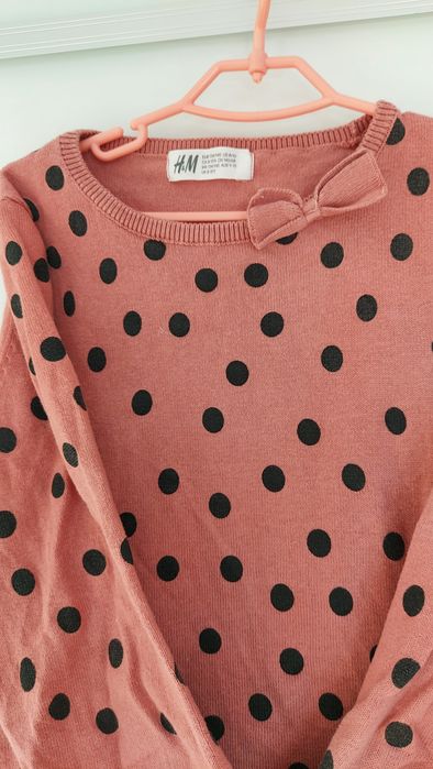 Sweterek w groszki H&M