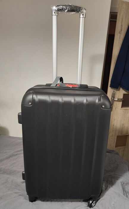 Zestaw walizka bagaż podręczny rejestrowany turystyczna średnia 70 l