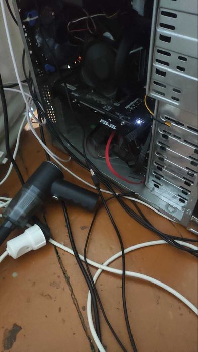 пк ігровий комп'ютер intel i7  amd rx580 на 8g ddr3 16g 2*8g lga1155