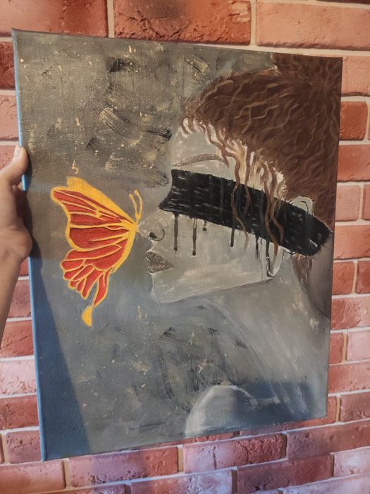 Obraz ręcznie malowany