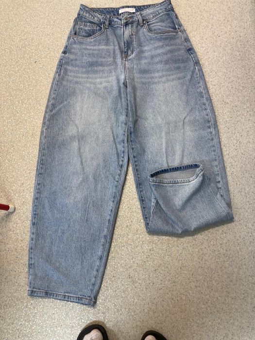 Spodnie jeans jasne