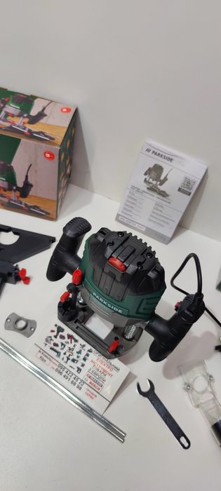Новий оригинал фрезер сГерман Parkside POF 1200 D3/фреза/ручной/станок