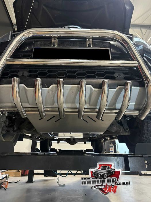 KOMPLET Osłon Aluminiu 6mm VW AMAROK Silnik/CHŁODNICA/Skrzynia 2012-22