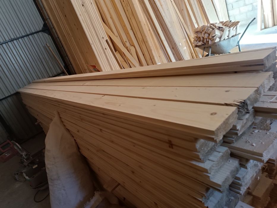 Фальшбрус вагонка дерев'яна підлога