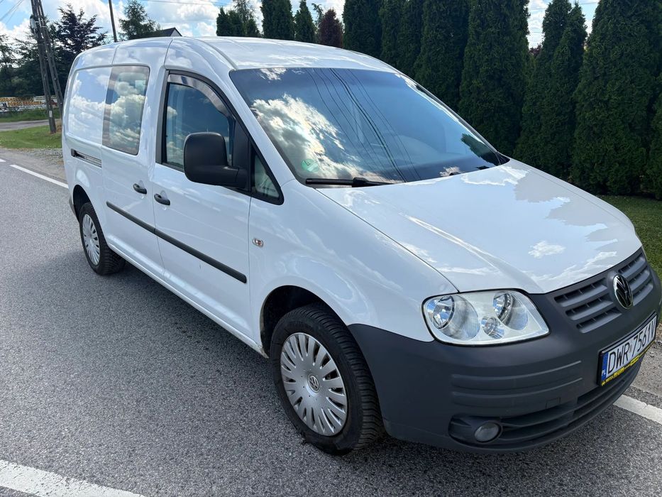 Volkswagen CADDY  Volkswagen Caddy 2.0 MPI 109 KM + LPG  niski przebieg, gotowy do pracy