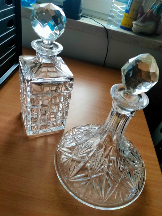 Garrafas de cristal - licores