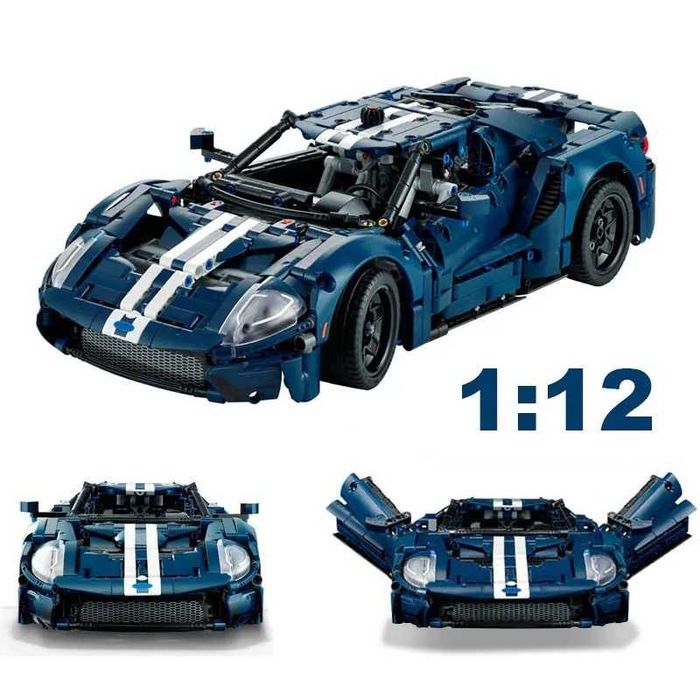 Klocki FORD GT samochód sportowy 1466 elementów