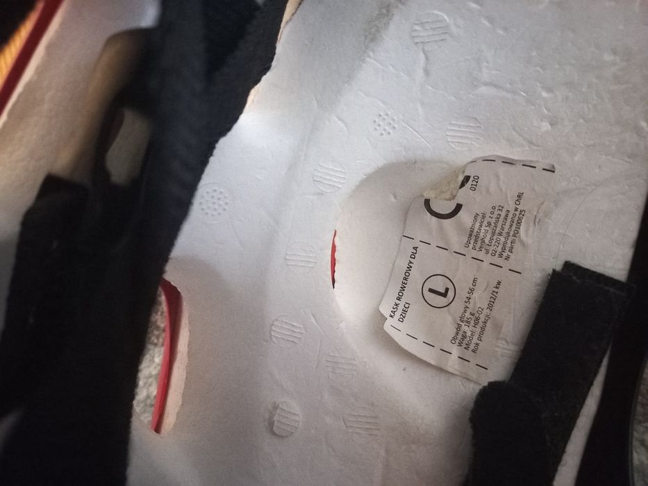 Kask rowerowy 54-56cm L