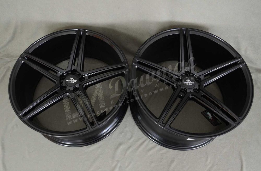 Felgi Forzza Bosan 22" 9J ET25 + 10,5J ET38 5x112 Satin Black