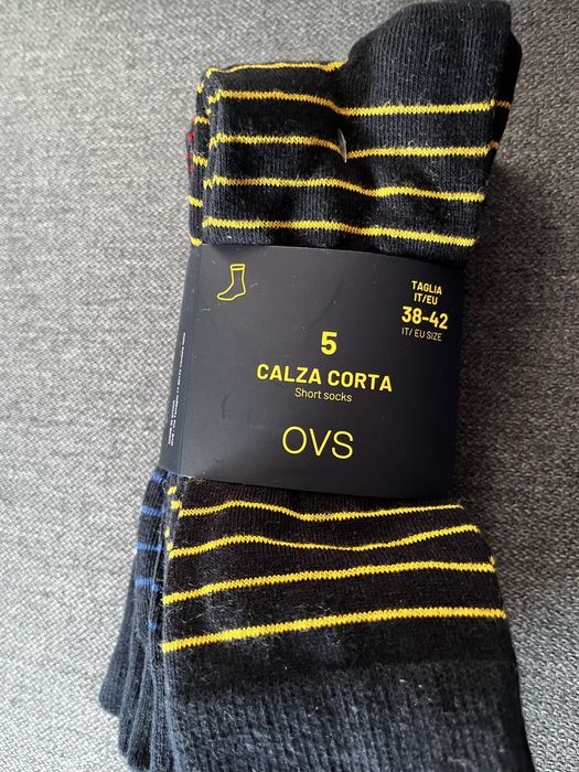 Skarpetki meskie 5pak 38-42 nowe ovs