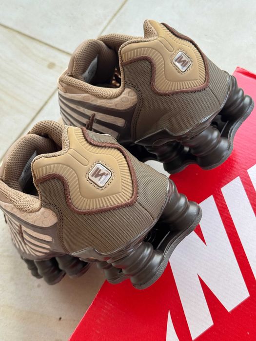 Мужские кроссовки Nike Shox Tl Khaki Ironstone Off Noir . 41-45
