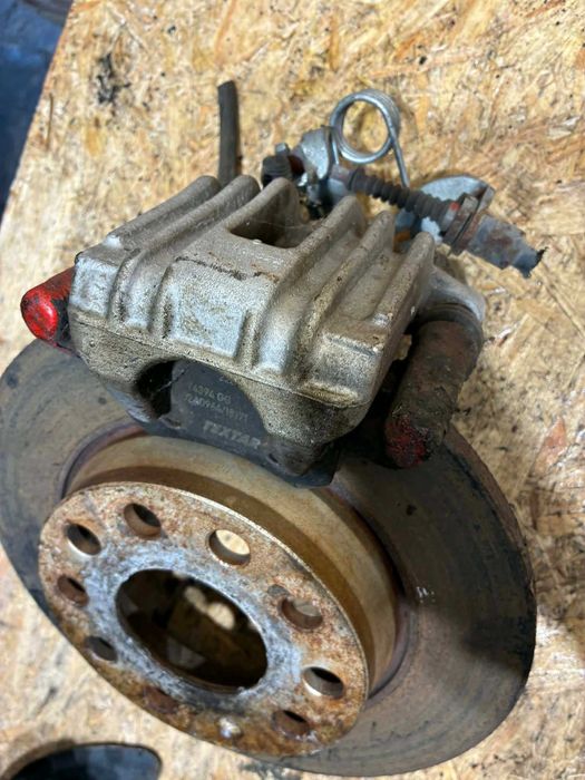 hamulce tarcze klocki tył tylne 255mm audi a4 b6 quattro